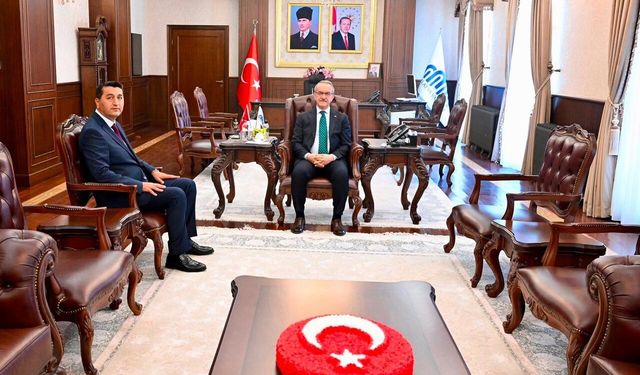 MTSO Başkan Adayı Boyraz Vali Seddar Yavuz İle Görüştü