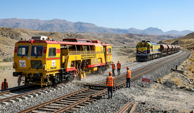 Malatya'da Demiryolu İçin Dev Adım! 142 Kilometrelik Hat Yenileniyor