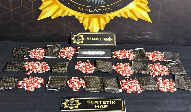 Malatya’da Narkotik Ekipleri Harekete Geçti: 8 Şüpheli Tutuklandı