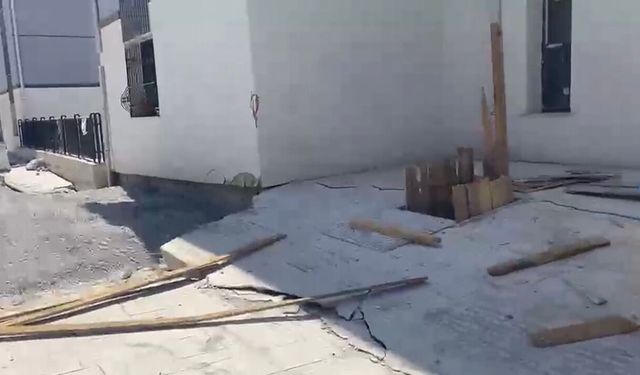 Malatya  Daha Yeni Yapılan Bahçebaşı TOKİ’de Tepki Çeken Görüntüler!