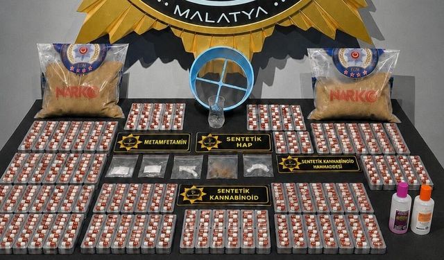 Malatya’da Uyuşturucu Operasyonu: 7 Şüpheli Tutuklandı