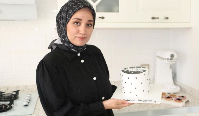 Çocukları Uyurken Hayallerini Büyütüyor: Diyarbakırlı Anne Evini Pastaneye Çevirdi