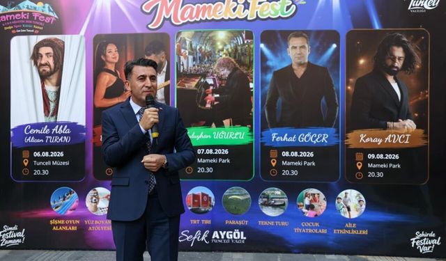 Tunceli'de Mameki Fest Coşkusu Başladı! 5 Gün Boyunca Etkinlikler Düzenlenecek