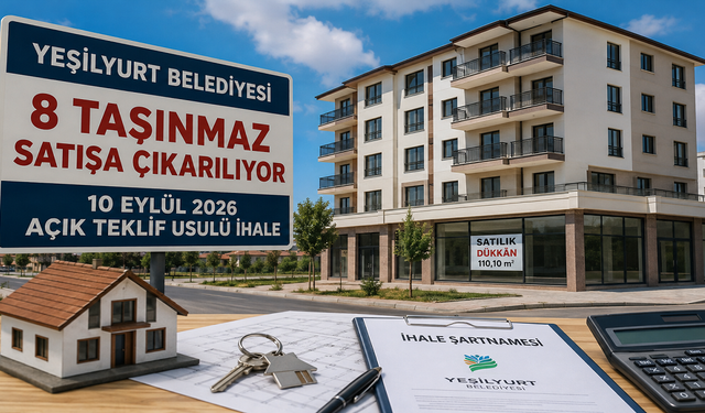 Malatya’da Ev ve Dükkân Alacaklar Dikkat! Yeşilyurt Belediyesi Tarihi Açıkladı
