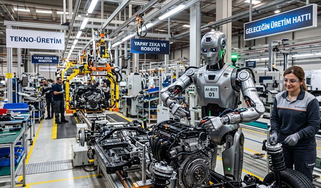 İnsansı Robotlar Fabrikalarda Çalışmaya Başladı