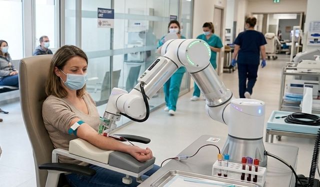 Kan Almada Yeni Dönem! Hastanelerde Artık Robotlar Devrede