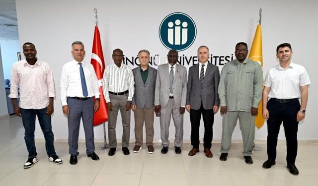 Sudan’dan İnönü Üniversitesi’ne Akademik İş Birliği Ziyareti!