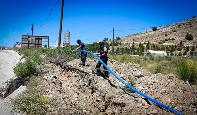 Hekimhan’da Yılların Su Sorunu Çözüldü! 10 Bin Metrelik Yeni Hat
