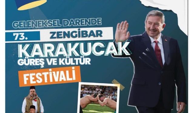 Darende’de 73. Zengibar Karakucak Güreş ve Kültür Festivali İçin Geri Sayım Başladı