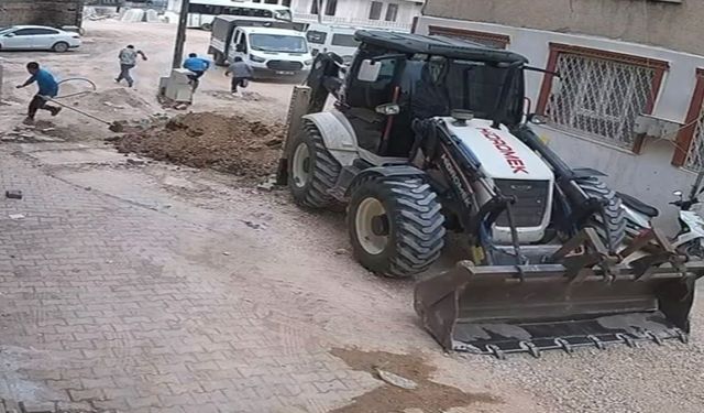 Adıyaman’da Altyapı Çalışması Kabusa Döndü! Doğalgaz Borusu Patladı