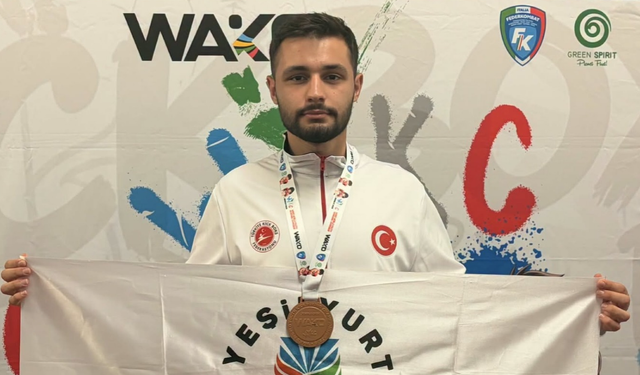 Malatya’nın Gururu Ömer Faruk Yılmaz Dünya Üçüncüsü Oldu