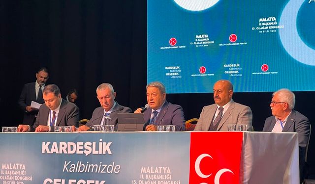 MHP Malatya’da Karar Çıktı! Şengönül Yeniden Başkan