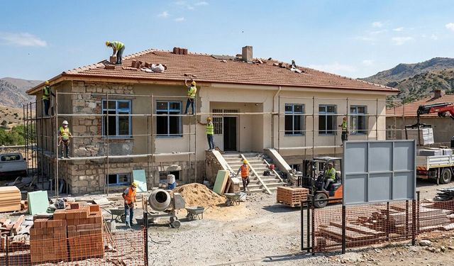 AKÇADAĞ İLÇESİ 4 DERSLİKLİ KEPEZ ORTAOKUL BİNASI ONARIM VE TADİLAT İŞİ