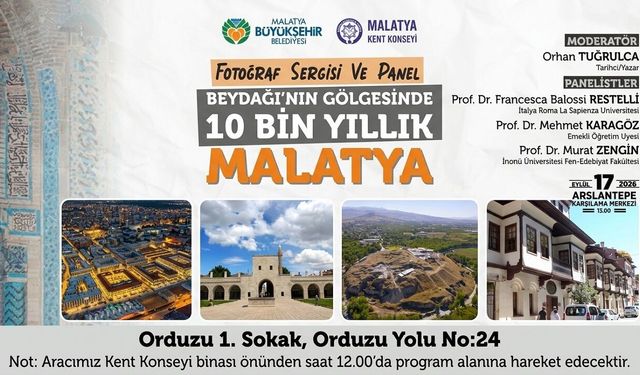 Malatya’nın 10 bin yıllık geçmişi bu sergide yeniden hayat bulacak