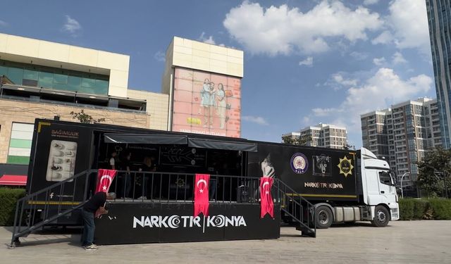 Narko Tır’ın Yeni Durağı Malatya Oldu: 2 Gün Boyunca Vatandaşlarla Buluşacak