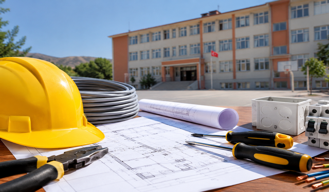 OKUL ELEKTRİK ONARIM İŞLERİ YAPTIRILACAKTIR