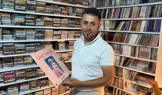 Eşinin Aldığı Hediye Böyle Bir Tutkuya Dönüştü! Malatya’da 2 Bin 500 Plaklık Şaşırtan Koleksiyon