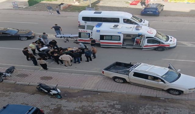 Elazığ’da Pick-Up ile Motosiklet Çarpıştı! 1 Yaralı