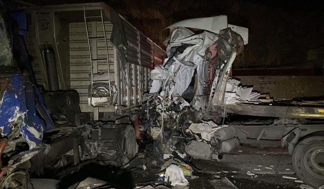 Elazığ-Malatya Yolunda Feci Kaza: 3 Tır Çarpıştı, 1 Kişi Hayatını Kaybetti!