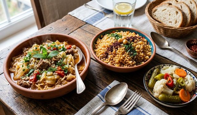 Bugünün Yemek Menüsü Belli Oldu! Etli Kapuska, Bulgur Pilavı Ve Turşu
