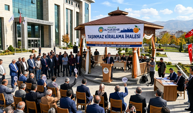 MALATYA BÜYÜKŞEHİR BELEDİYESİNE AİT TAŞINMAZLARIN KİRALAMA İLANI