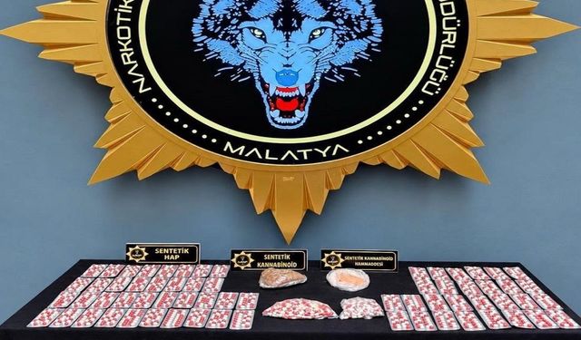Malatya’da Uyuşturucu Operasyonu! 9 Adrese Girildi, Ele Geçirilenler Dikkat Çekti