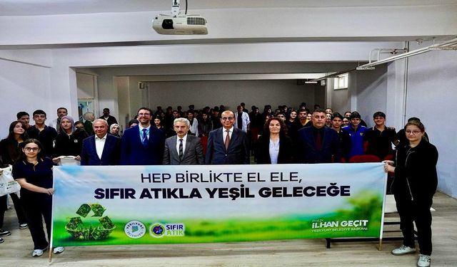 Yeşilyurt’ta Öğrencilere Çevre Dersi! Gelecek İçin Sıfır Atık Seferberliği