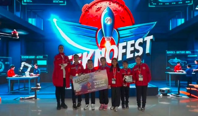 Malatya’dan Gururlandıran Başarı! TEKNOFEST’te Türkiye İkincisi Oldular