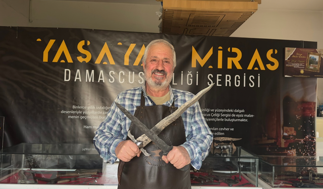 Malatya’da Demire Hayat Veren Usta: Bir Ömürlük Emek Dünyaya Uzandı