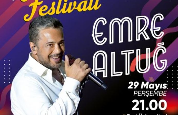 Ünlü Sanatçı Emre Altuğ, Fırat Üniversitesi 50. Yıl Festivalinde Elazığlılarla Buluşuyor