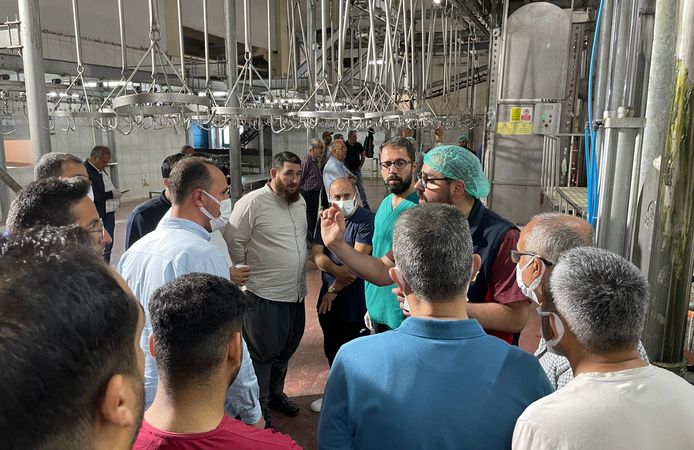 Malatya'da Güvenli Kurban Kesim Kursu Verildi