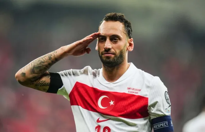 TFF’den açıklama: Çalhanoğlu İspanya maçında yok!