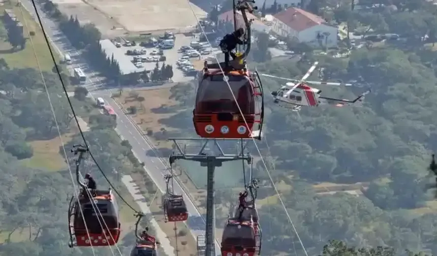 Tünektepe teleferik kazasında şu ana kadar 137 kazazede kurtarıldı