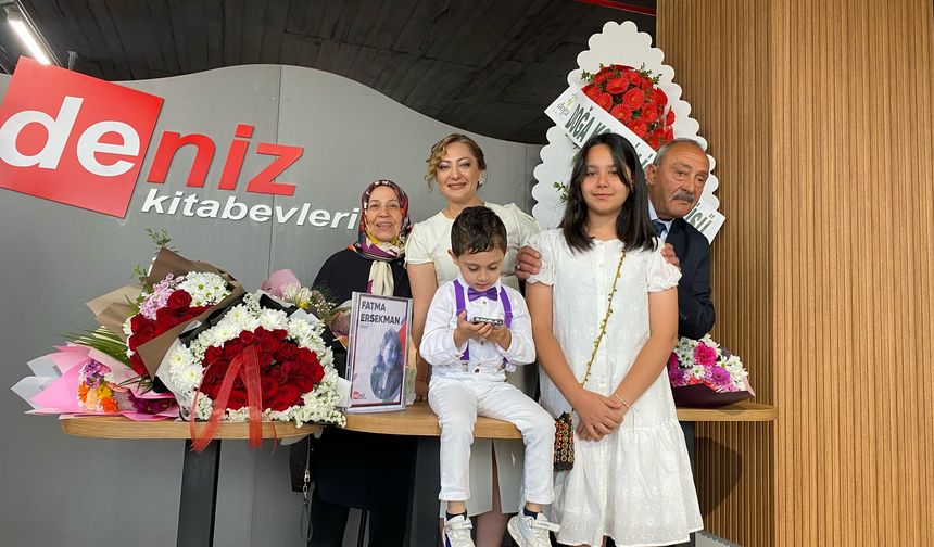 Fatma Ersekman, İlk Şiir Kitabını imzaladı