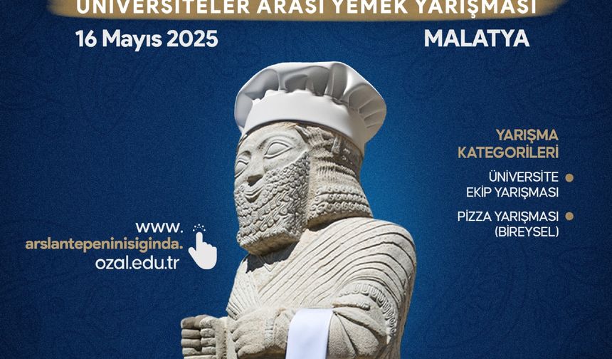 Arslantepe’nin ışığında yemek yarışması yapılacak
