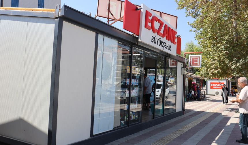 Malatya’da konteyner eczane sayısı arttı