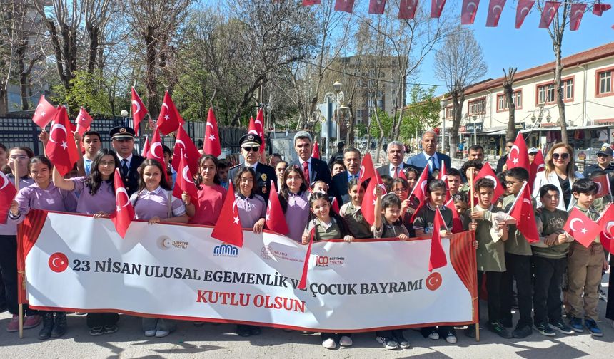 Malatya'da 23 Nisan coşkusu