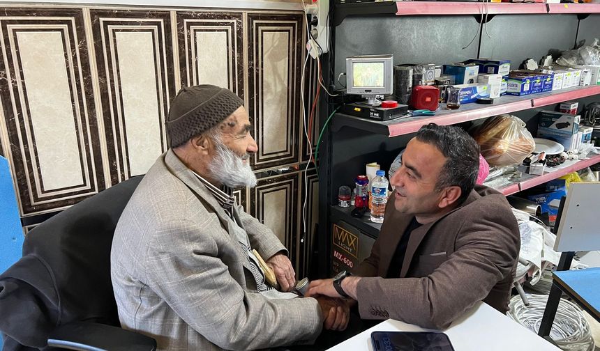 Başkan Zeytindalı esnafını dinledi!