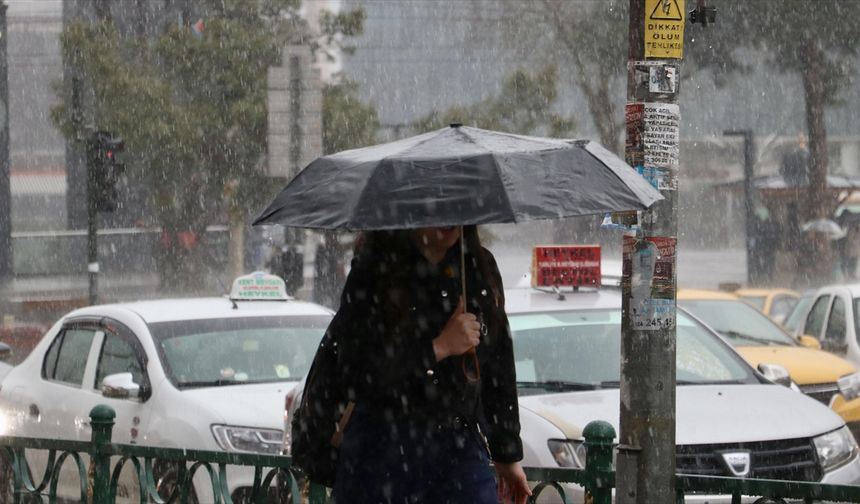 Meteorolojiden sağanak uyarısı