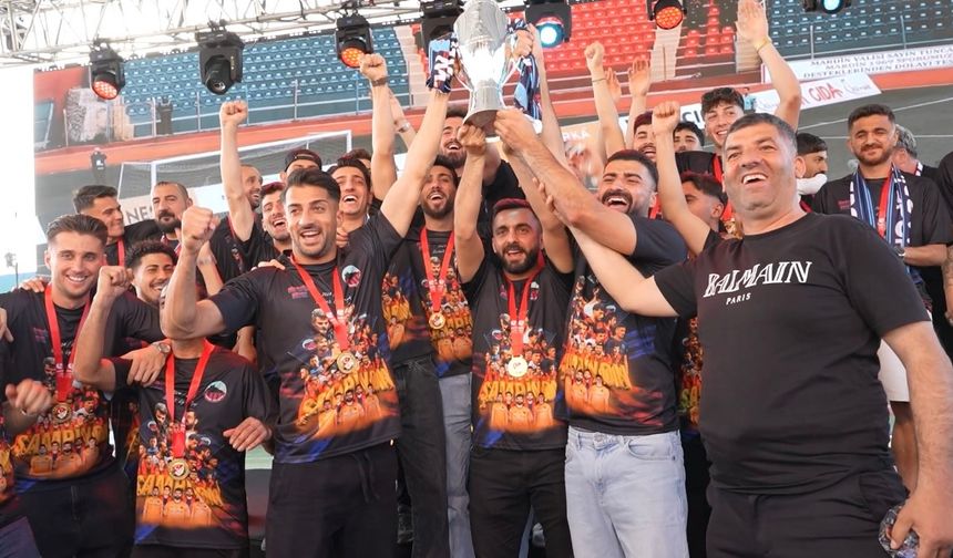 Mardin Uyandı! 15 Yıllık Hasret Son Buldu, Şampiyonluk Kutlamaları Başladı