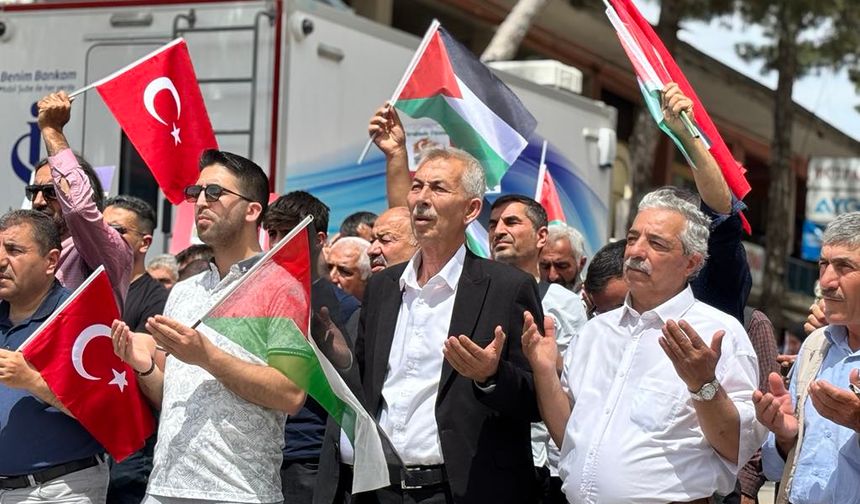 Zulme Sessiz Kalmayan Arapgir’den Gazze’ye Destek Çağrısı