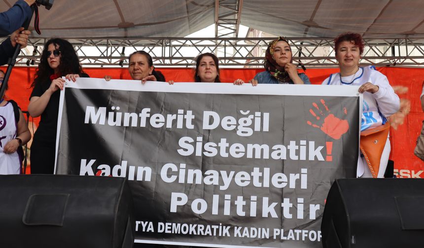 Kadınlar 1 Mayıs'ta Malatya'da 'İtaat Etmeyeceğiz!' dedi!