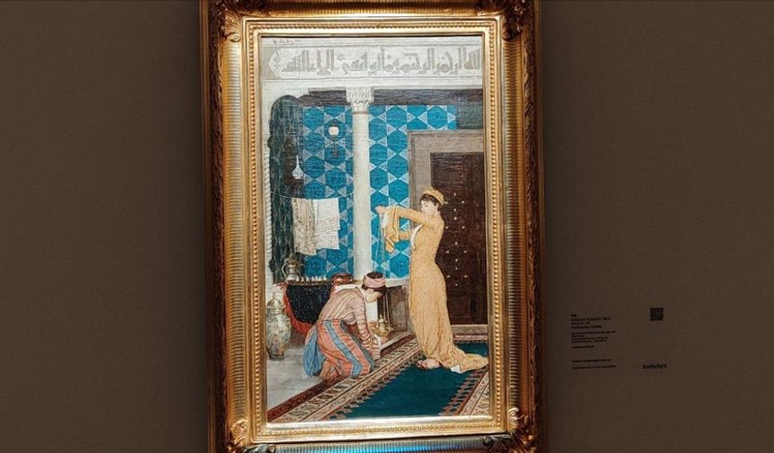 Osman Hamdi Bey’in Kayıp Tablosu Londra’da Rekor Fiyatla Satıldı!