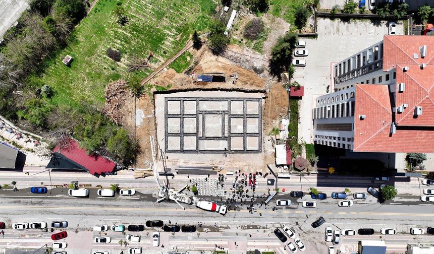 Yeşilyurt’ta ilk taziye evinin temeli atıldı!