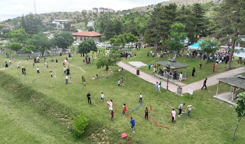 Beydağı Tabiat Parkı, Yüzlerce Uçurtmayla Şenlendi