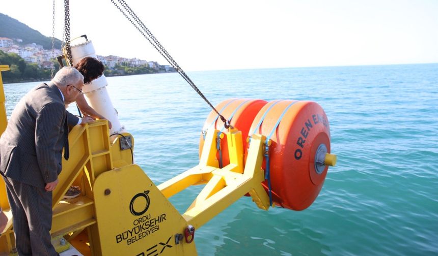 Dalgadan elektrik üretimi için düğmeye basıldı!