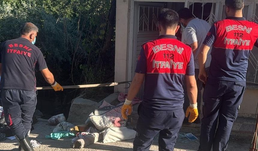 Adıyaman'da eve giren yılan korkuttu
