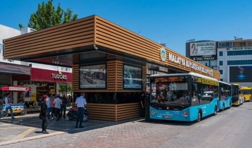 Malatya'da 2 meslek grubuna daha toplu ulaşım ücretsiz