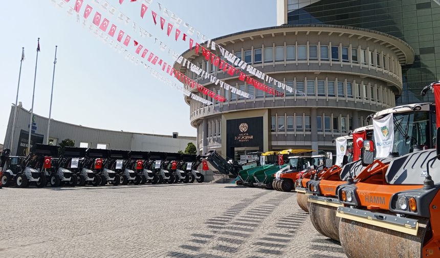Malatya Büyükşehir aldı! Hepsi de gıcır gıcır!