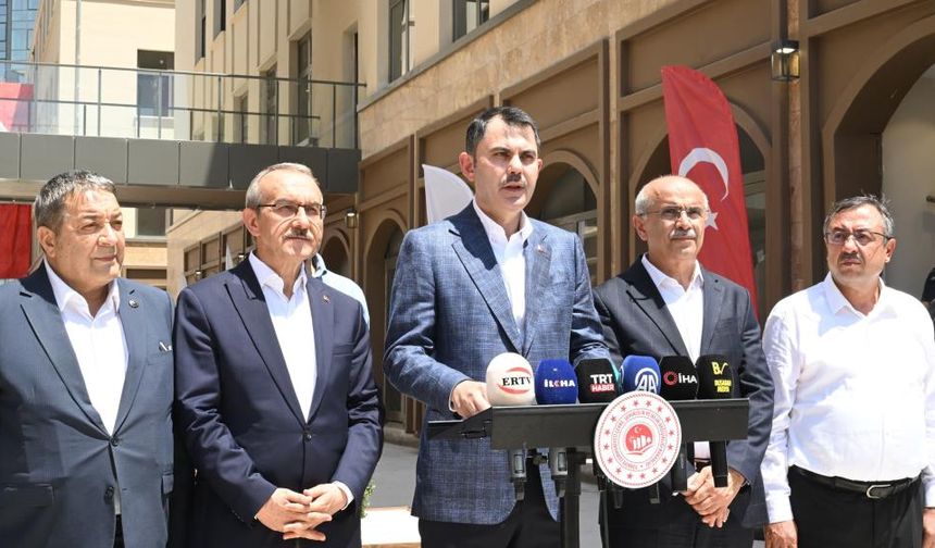 Bakan Kurum: "300 bininci konutumuzun anahtarını Malatya'da teslim edeceğiz"